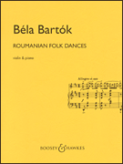 ROUMANIAN FOLK DANCES VIOLIN/PIANO cover